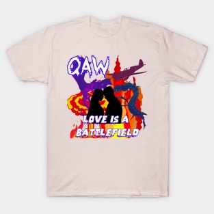 QAW: Love is a Battlefield PPV T-Shirt